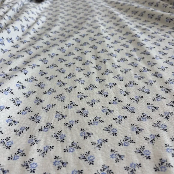 Ralph Lauren Floral Nightgown Ditzy Cottagecore Longsleeve Cotton Size XL - Picture 4 of 14